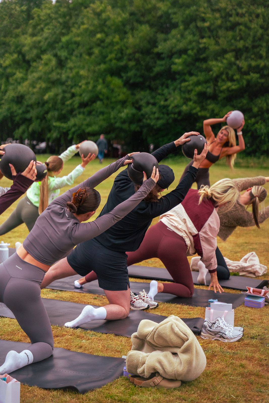 Pilates in the Park session